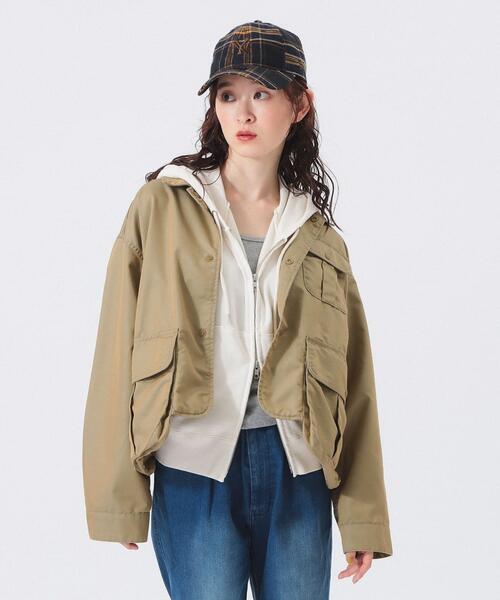 빔즈 보이 여성 쇼트 피싱 재킷 포켓 25AW 13-18-0412-120