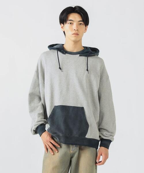 빔즈 하트 투톤 스웨트 후드 티 맨투맨 25AW 42-13-0154-639