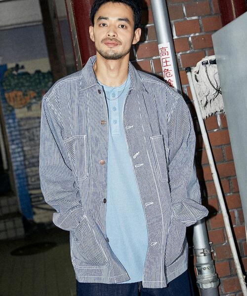 프릭스스토어 X RED KAP 데님 재킷 청점퍼 2CHORE COAT 25AW 1051311600006