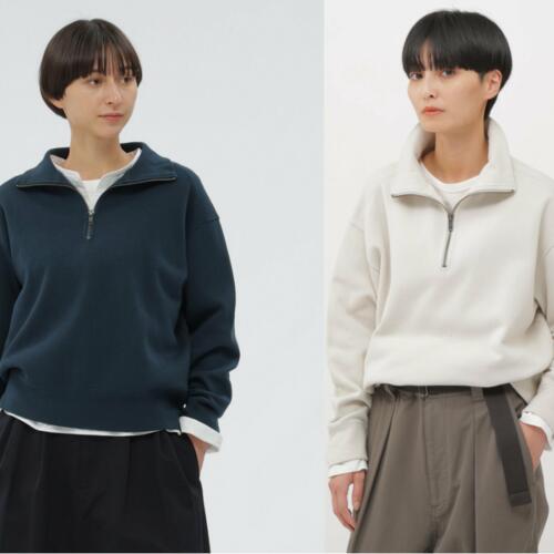 마가렛호웰 여성 긴팔 티 DOUBLE FACE SOFT COTTON JERSEY TOP 25AW