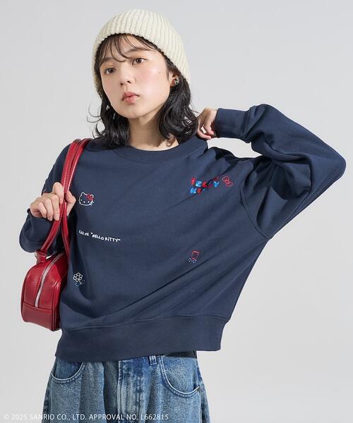 프릭스스토어 여성 산리오 스웨트 긴팔 티 맨투맨  25AW 1123248902343
