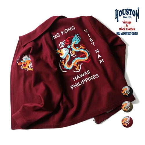 휴스턴 HOUSTON 울 멜튼 투어 재킷 빈티지 51549 25AW