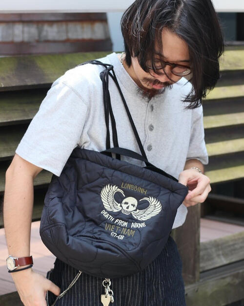 페로우즈 패딩 퀼팅 토트백 가방 25W-PSVB1