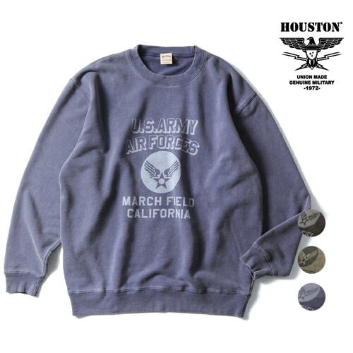 휴스턴 HOUSTON 파우더 프로스트 밀리터리 스웨트 티 맨투맨 25AW 22357