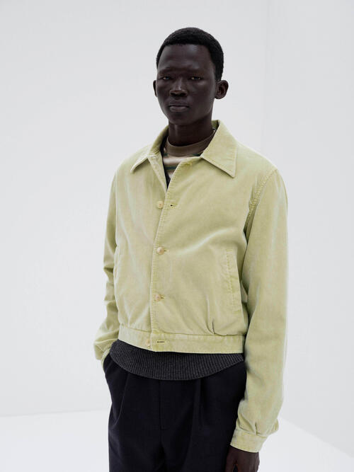 오라리 남성 재킷 PIGMENT DYED FINX CORDUROY BLOUSON 25AW