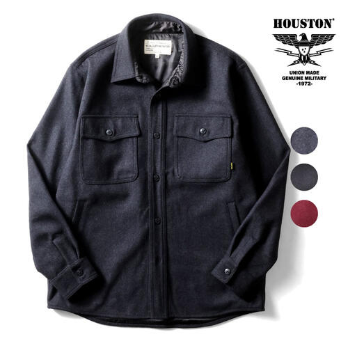 휴스턴 HOUSTON 울 멜튼 CPO 셔츠 재킷 빈티지 25AW 51535