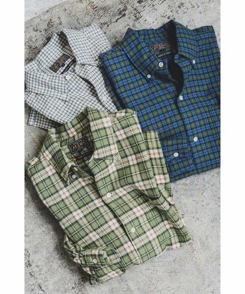 빔즈 플러스 체크 셔츠 Open B. D. Dobby Plaid 38-11-1673-139