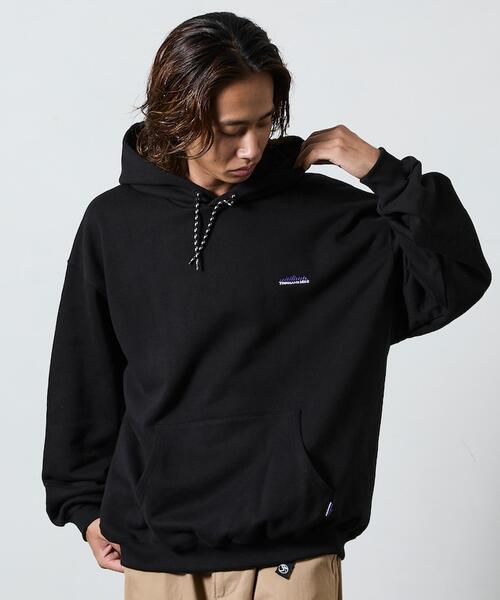 THOUSAND MILE X 프릭스스토어 빅실루엣 스웨트 티 기모 후드 맨투맨 25AW 1223132800004