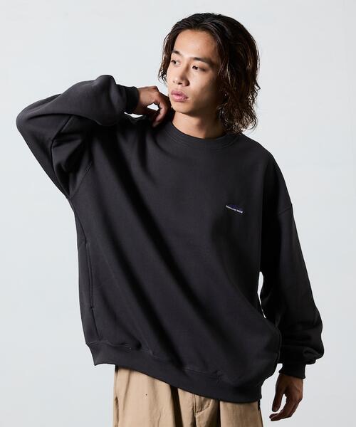 THOUSAND MILE X 프릭스스토어 빅실루엣 스웨트 티 기모 맨투맨 25AW 1223132800003