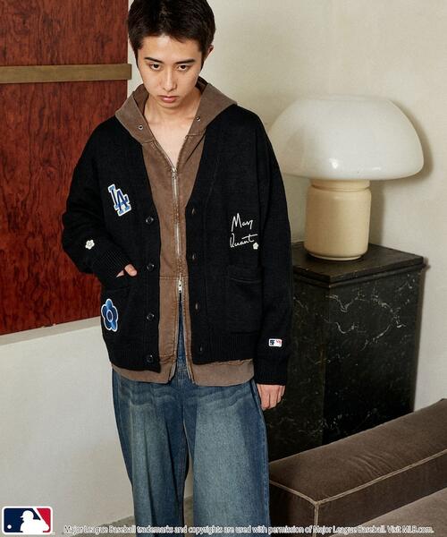 MLB X MARY QUANT X PUBLUX 니트 가디건 25AW 3135375300002