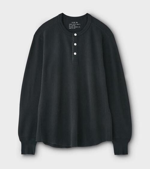 피그벨 헨리넥 긴팔 티 Thermal Henley Top