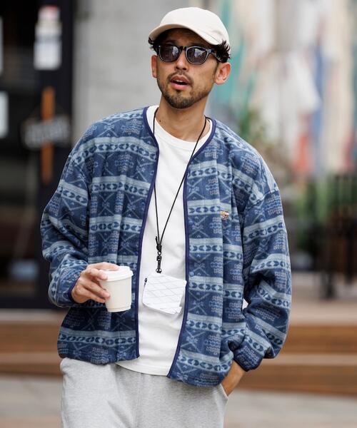 프릭스스토어 빅실루엣 양털 플리스 가디건 점퍼 25AW 1059248900122