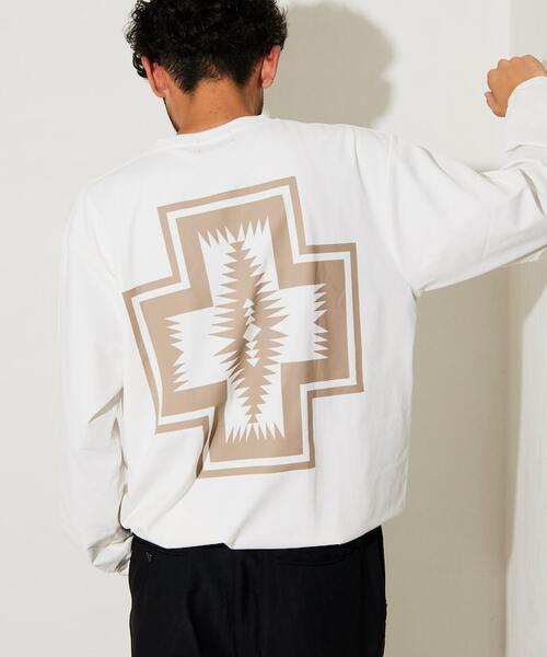 프릭스스토어 X 펜들턴 스핀들 긴팔 티 25AW 1023264500013