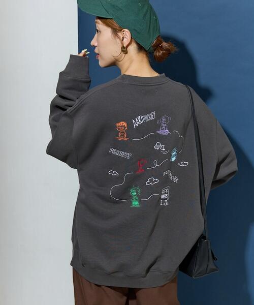 프릭스스토어 피너츠 스누피 자수 스웨트 티 기모 맨투맨 25AW 1322248901436