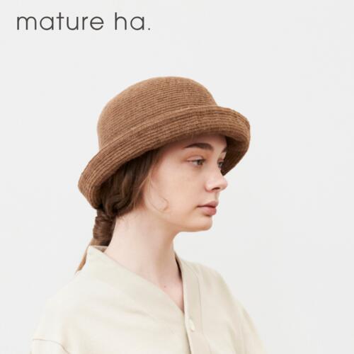 마추아하 MATURE HA 마츄어하 알파카 브레이드 햇 MRW-ALP53