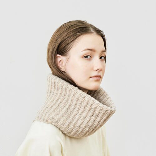 마츄어하 마추아하 니트 넥워머 lamb wool cashmere MK-3206