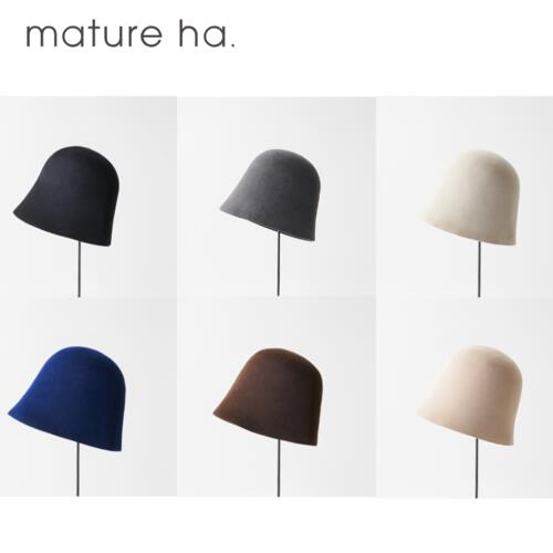 마추아하 MATURE HA 마츄어하 프리 햇 울 rabbit MFEL-1201