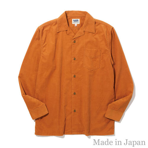 페로우즈 긴팔 셔츠 코듀로이 빈티지 25W-POLS1