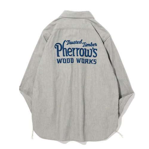 페로우즈 긴팔 셔츠 빈티지 25W-PEWS1-E