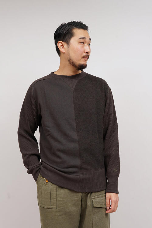 나이젤카본 긴팔 티 ARMY CREW JERSEY MIX 25AW 80510020010