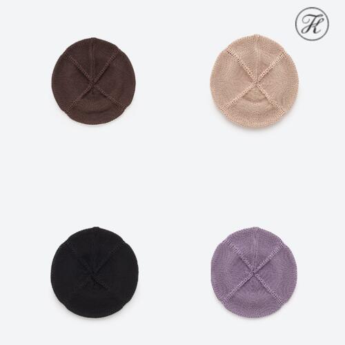 키지마타카유키 베레모 KIJIMA TAKAYUKI KNIT PANEL BERET 23SS WKN-231008