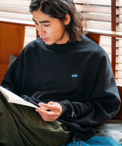 프릭스스토어 X 카부 스웨트 티 기모 맨투맨 1221105100075 25AW