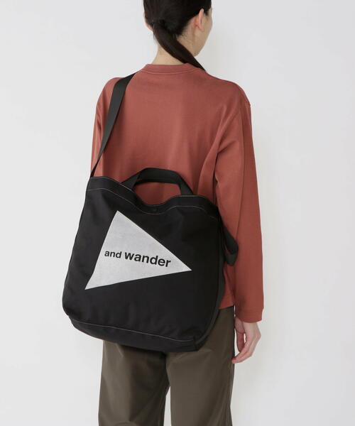 앤드원더 토트백 숄더백 recycle OX logo tote bag 25AW