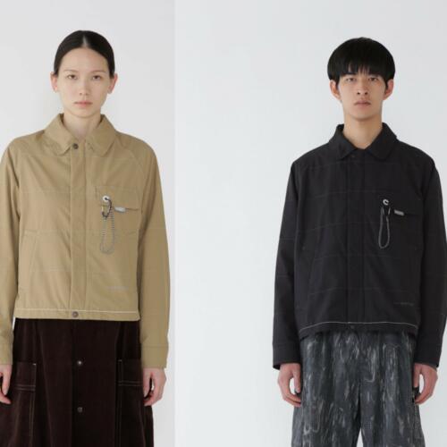 앤드원더 셔츠 C/N Octa swing top 25AW