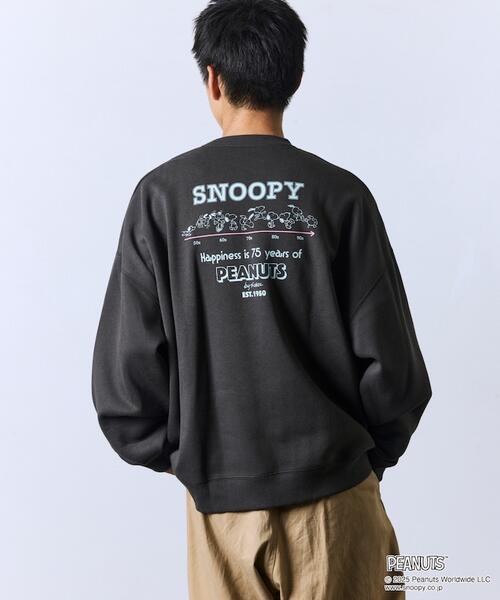 프릭스스토어 스누피 스웨트 티 기모 맨투맨 25AW 1221248900911