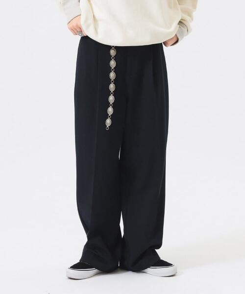 빔즈 보이 X 라코스테 여성 와이드 팬츠 바지 13-24-0526-462