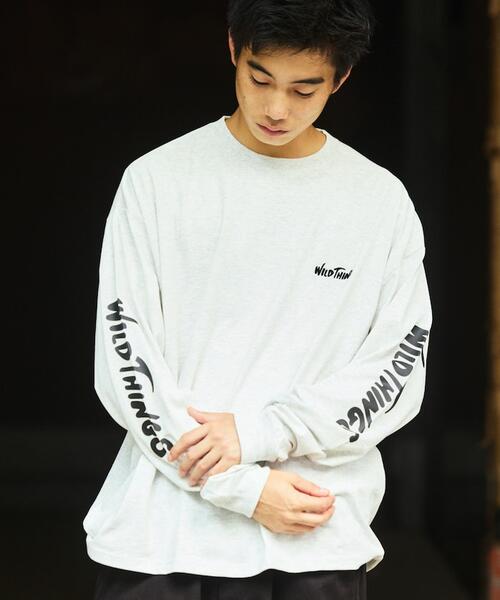 프릭스스토어 X 와일드띵스 긴팔 프린트 티 25AW 1221319600046