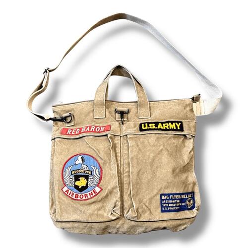 토이즈맥코이 헬멧 백 캔버스 스누피 토트백 숄더백 TMA2524