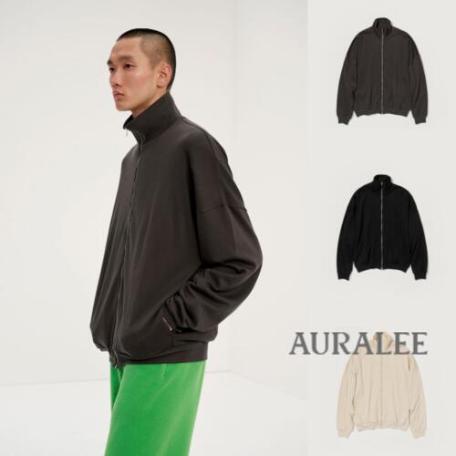 오라리 남성 블루종 점퍼 23AW SUPER HIGH GAUGE SWEAT ZIP BLOUSON