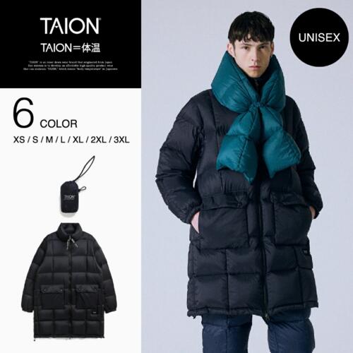 타이온 마운틴 패커블 볼륨 다운 코트 패딩 점퍼 TAION-102VZMT-LONG