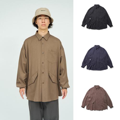 프레쉬서비스 셔츠 WOOLY TWILL TECH SHIRT 25AW