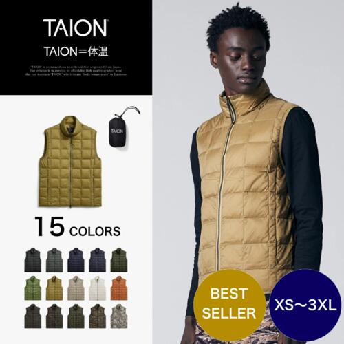 타이온 하이넥 다운 베스트 경량 패딩 조끼 TAION-002WZ