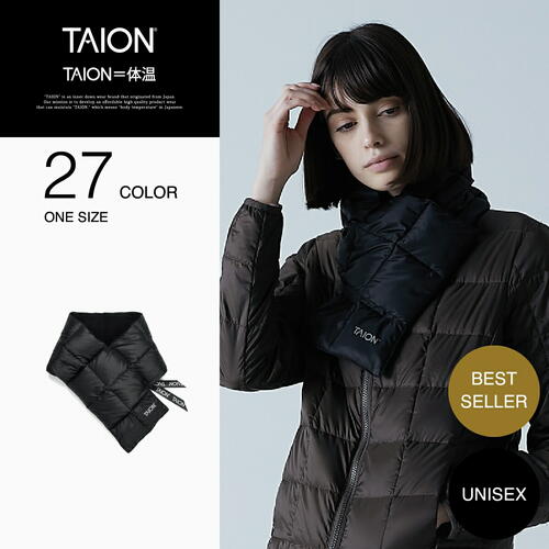 타이온 다운 머플러 패딩 목도리 넥워머 TAION-201A