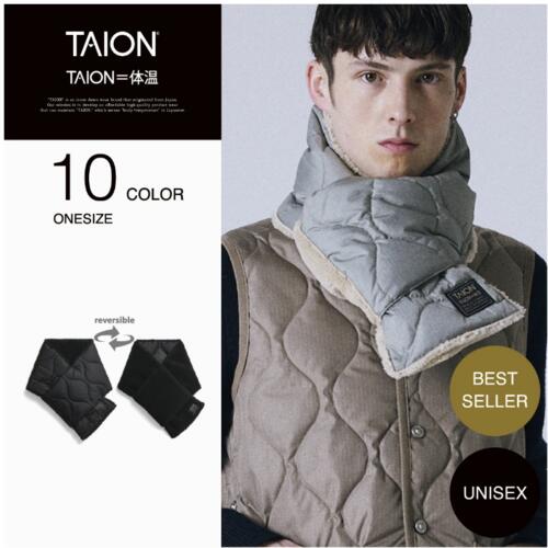 타이온 밀리터리 리버시블 다운 머플러 플리스 TAION-R201ML-1