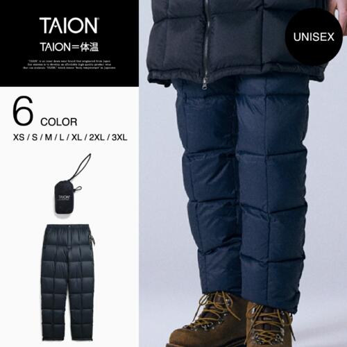 타이온 마운틴 패커블 볼륨 다운 팬츠 패딩 바지 TAION-131VMTP