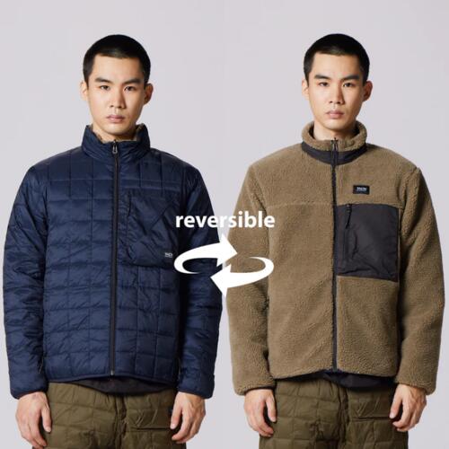 타이온 마운틴 리버시블 라이트 다운 플리스 패딩 재킷 점퍼 TAION-R102ZLBMT