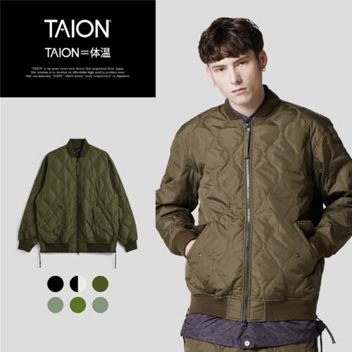 타이온 밀리터리 MA-1 다운 재킷 패딩 점퍼 TAION-111PML-1