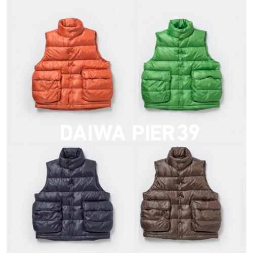 다이와피어 39 테크 백패커 다운 베스트 패딩 조끼 23AW BW-24023W