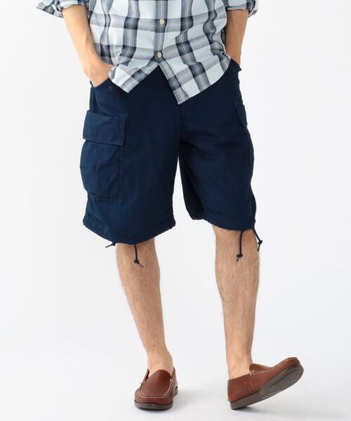 빔즈 플러스 반바지 밀리터리 MIL 6Pocket Indigo Rip Stop 38-25-0071-120