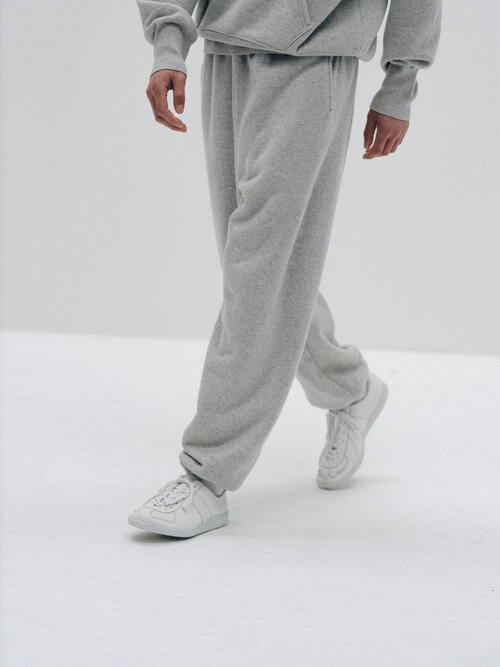 캡틴선샤인 바지 울 14 Micron Wool Backpile Knit Pants 25AW