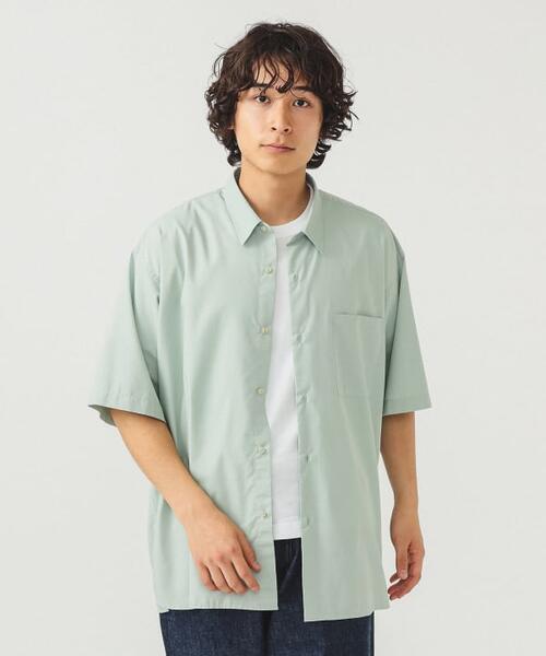 빔즈 반팔 셔츠 릴렉스핏 드롭 숄더 11-01-1594-301