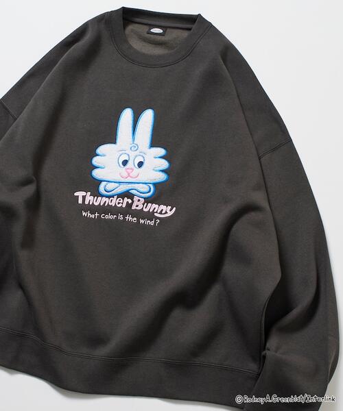 프릭스스토어 Thunder Bunny 스웨트 티 기모 맨투맨 25AW 1221248900929