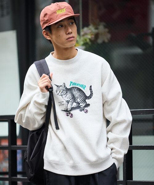 프릭스스토어 X THRASHER 스웨트 티 기모 맨투맨 25AW 1223327600121