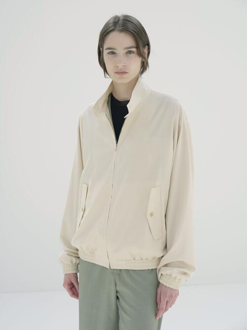 오라리 여성 재킷 SUPER FINE TROPICAL WOOL ZIP BLOUSON