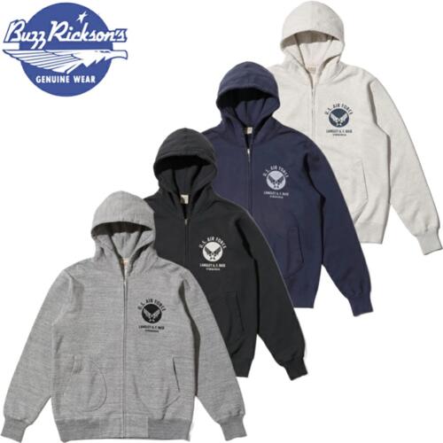 버즈릭슨 풀 지퍼 스웨트 후드 에어포스 파카 BR65599