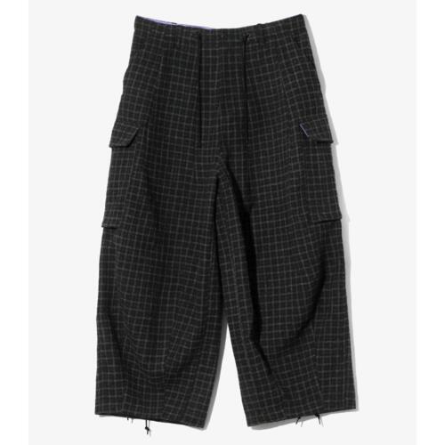 니들스 H.D. BDU 팬츠 바지 Wool Tweed Plaid 25AW RW123